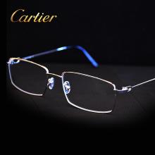 Cartier卡地亚抛光镀金饰面眼镜框架